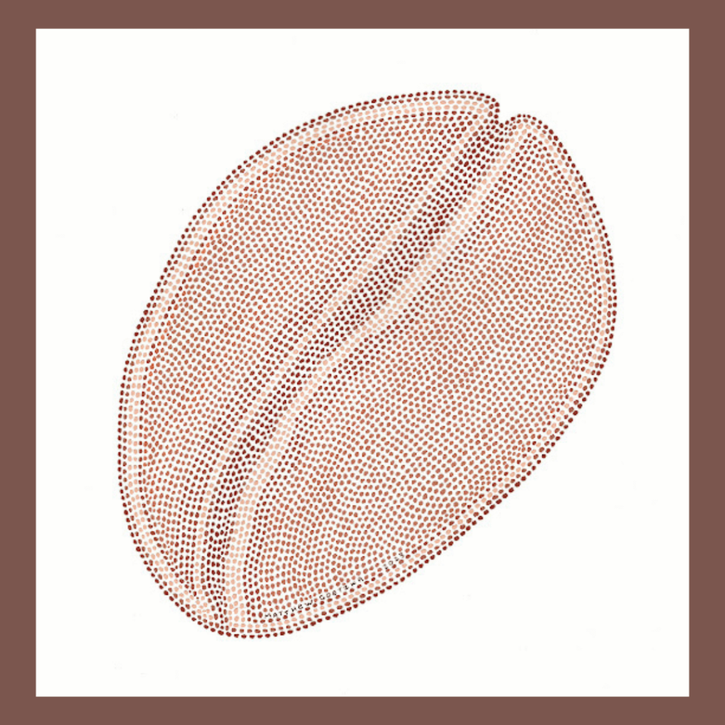 I Painted a Coffee Bean ☕