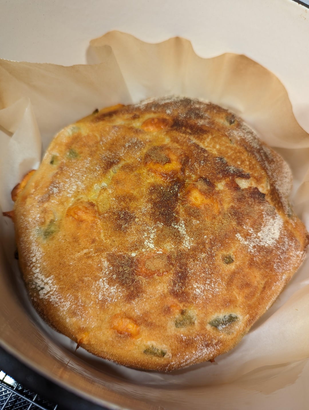 Cheddar Jalapeno Sourdough bread Dining and Cooking
