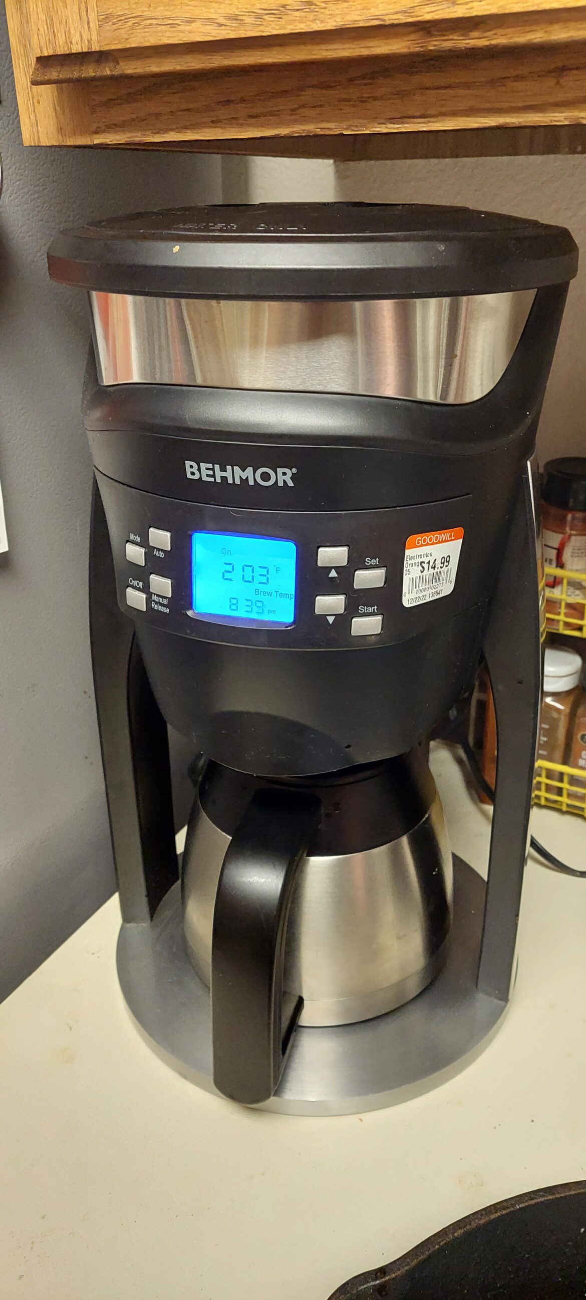 Sometimes Goodwill makes the decision for you.