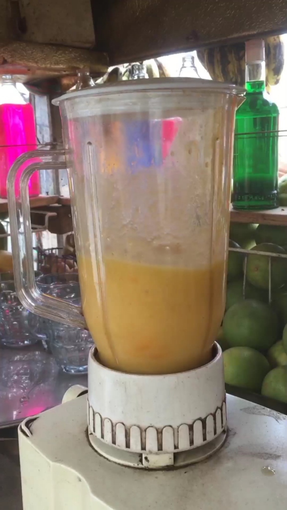 Street Fresh Mango Milkshake!