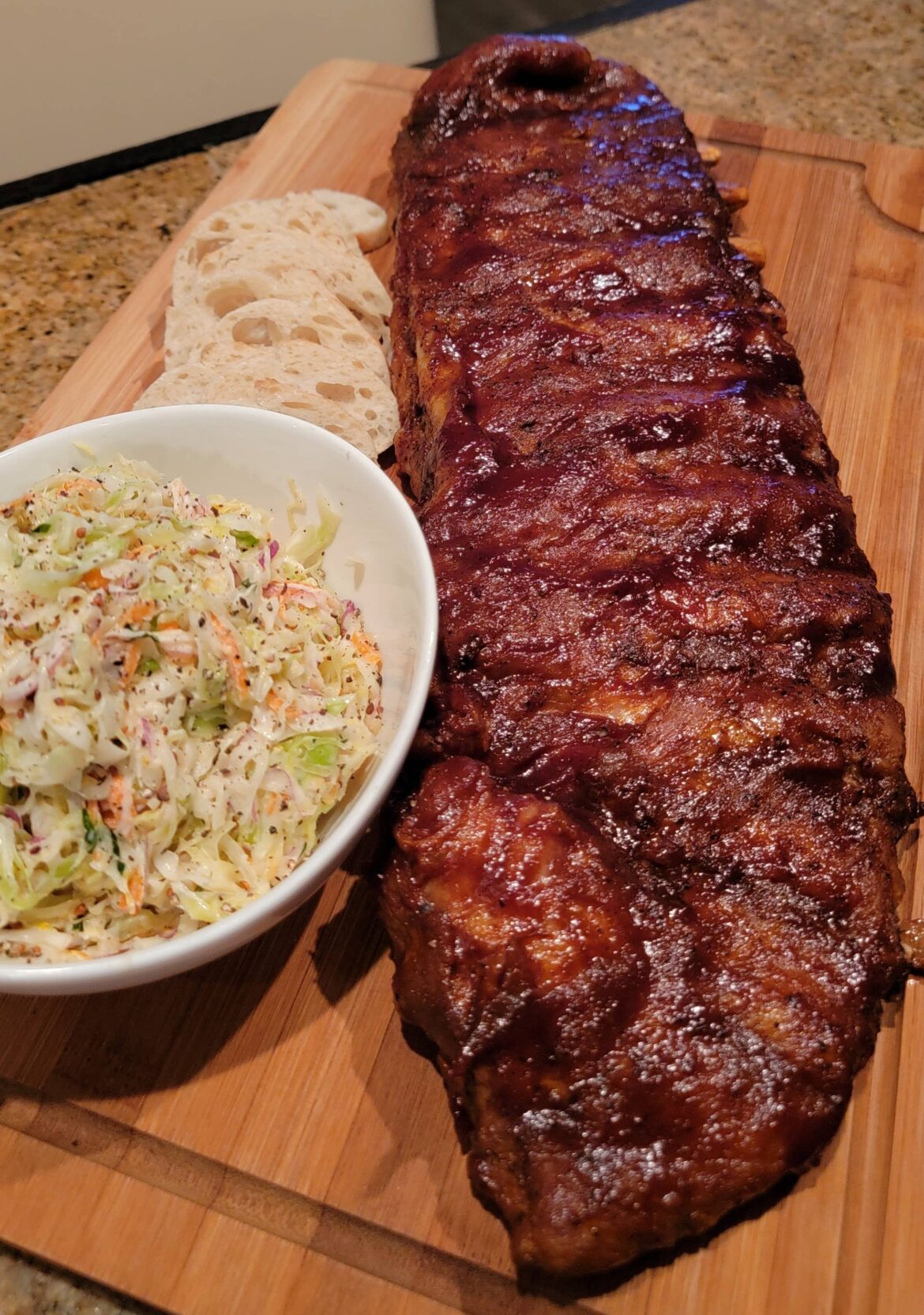 I Made Instant Pot Spare Ribs with Slaw