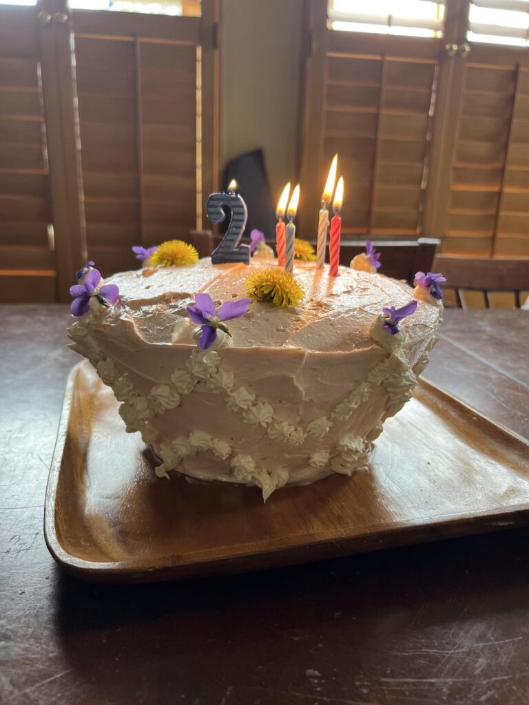 Unbirthday Cake From Alice In Wonderland (For a birthday though)