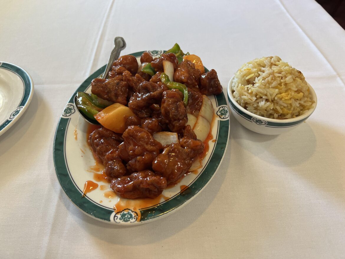 Sweet & Sour Pork lunch special ($14) at Seashore Chinese Restaurant (Torrance)