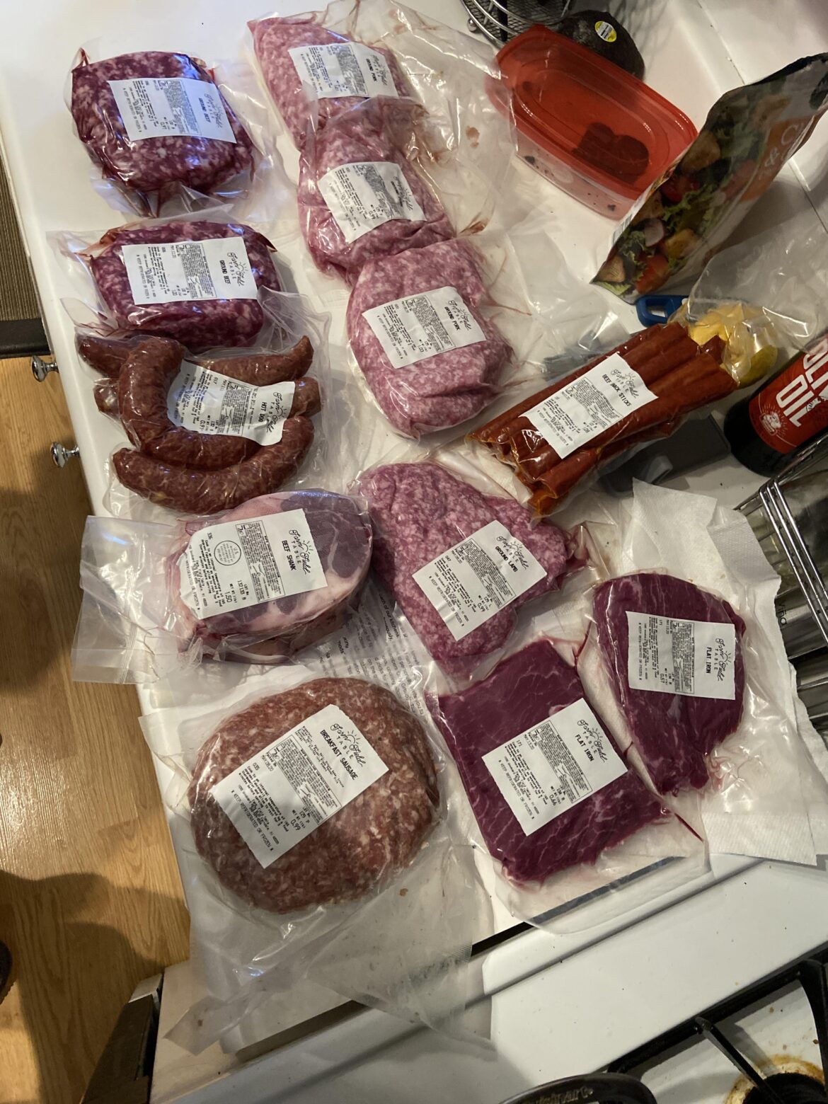 12lbs of meat from Farm Field Table in Ferndale