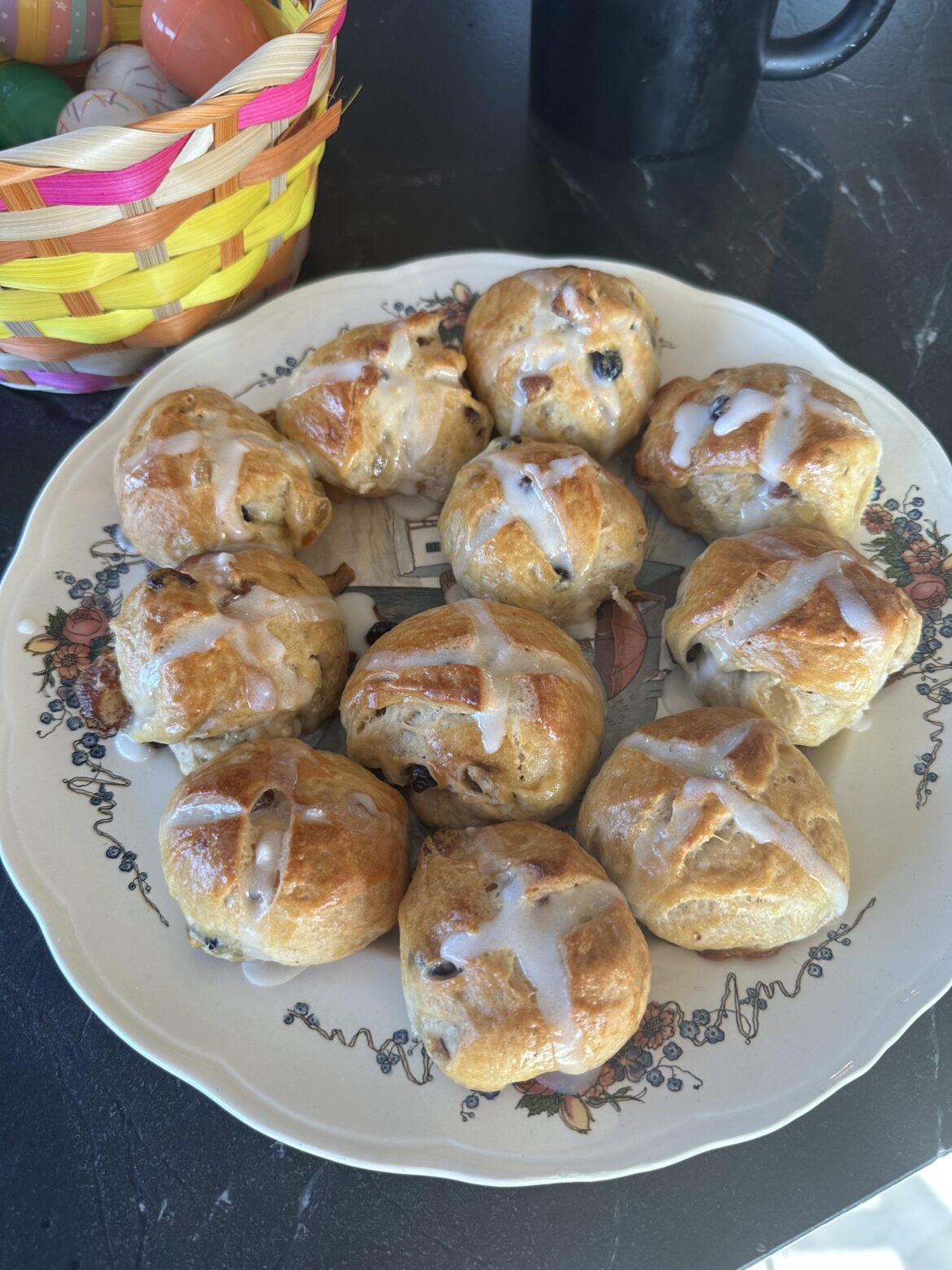 Hot Cross Buns. Happy Easter!