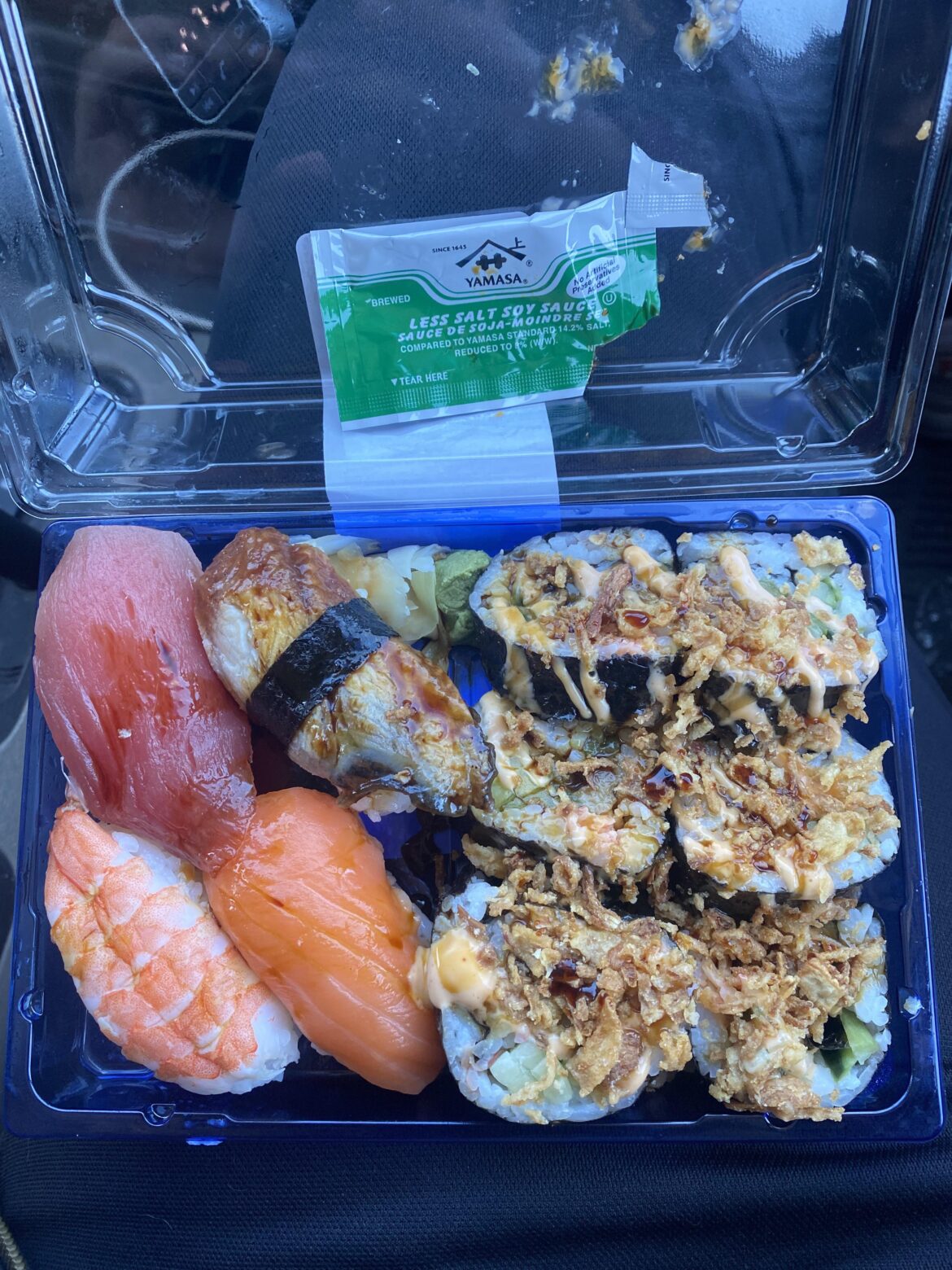 After seeing so many posts here I finally got to try kimbap for the first time today!