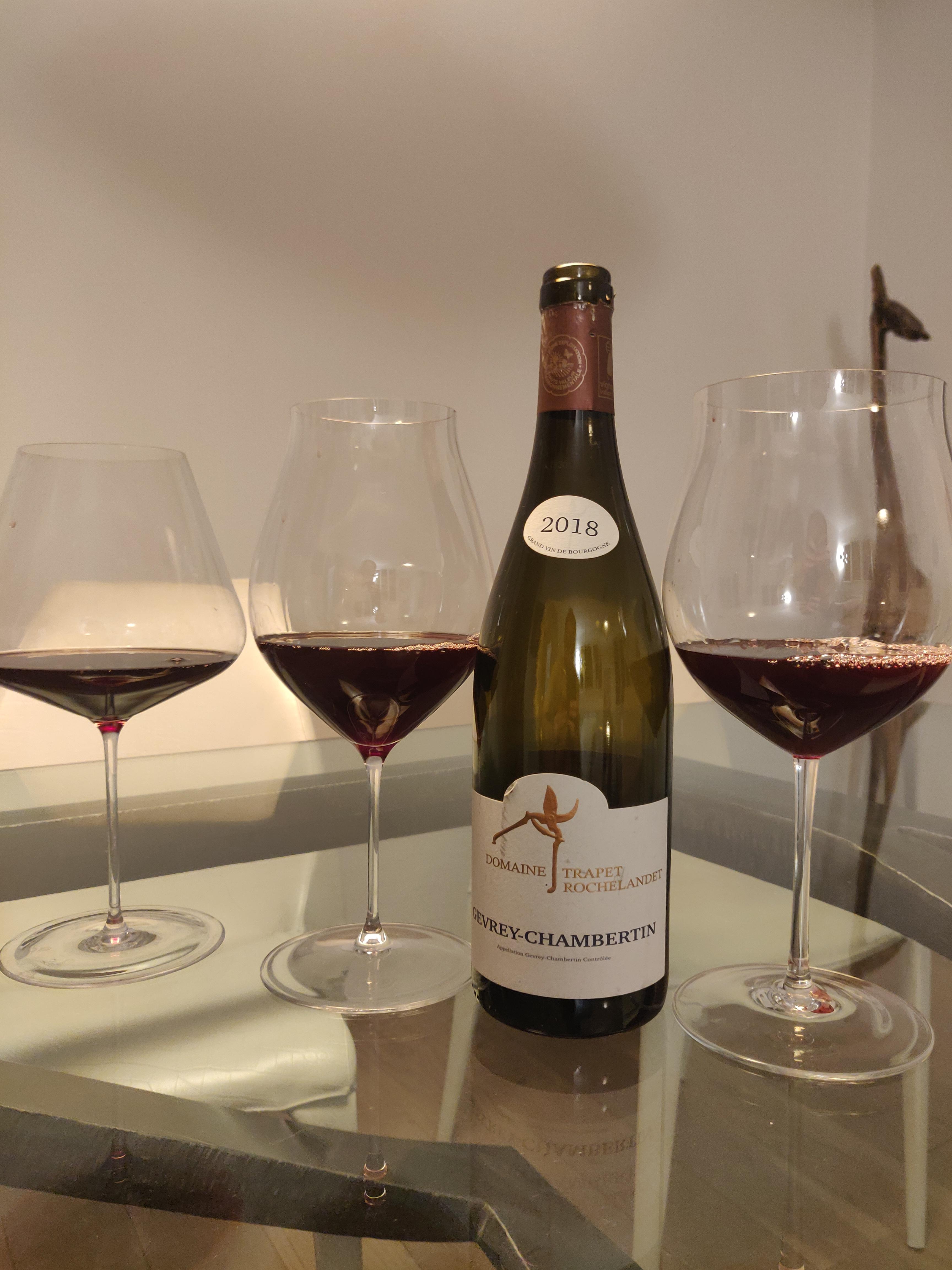GevreyChambertin Tasting With Three Different Glasses Dining and Cooking