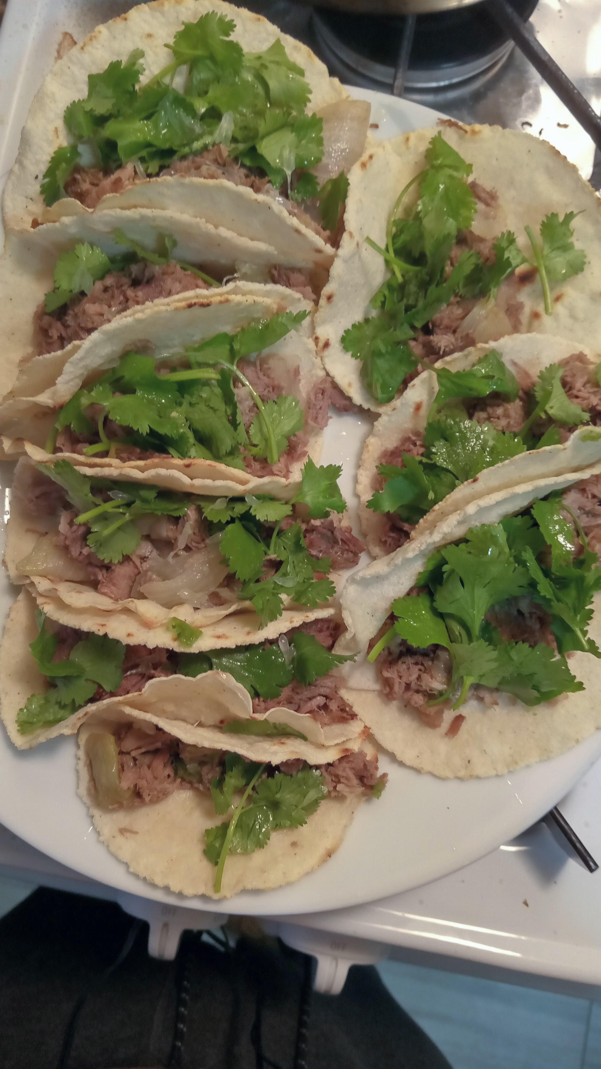 Homemade Tacos de bistec Dining and Cooking