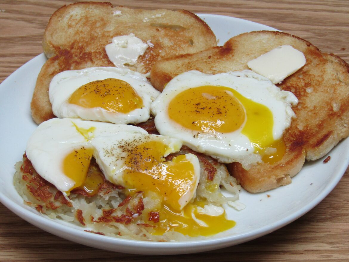 Skillet Toast and Hash Browns