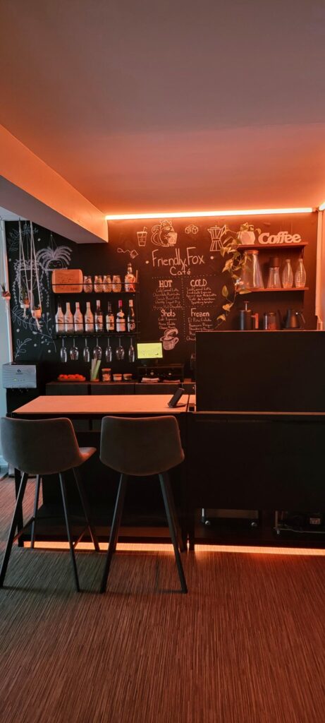 We built a secret rum bar and cafe in our basement!