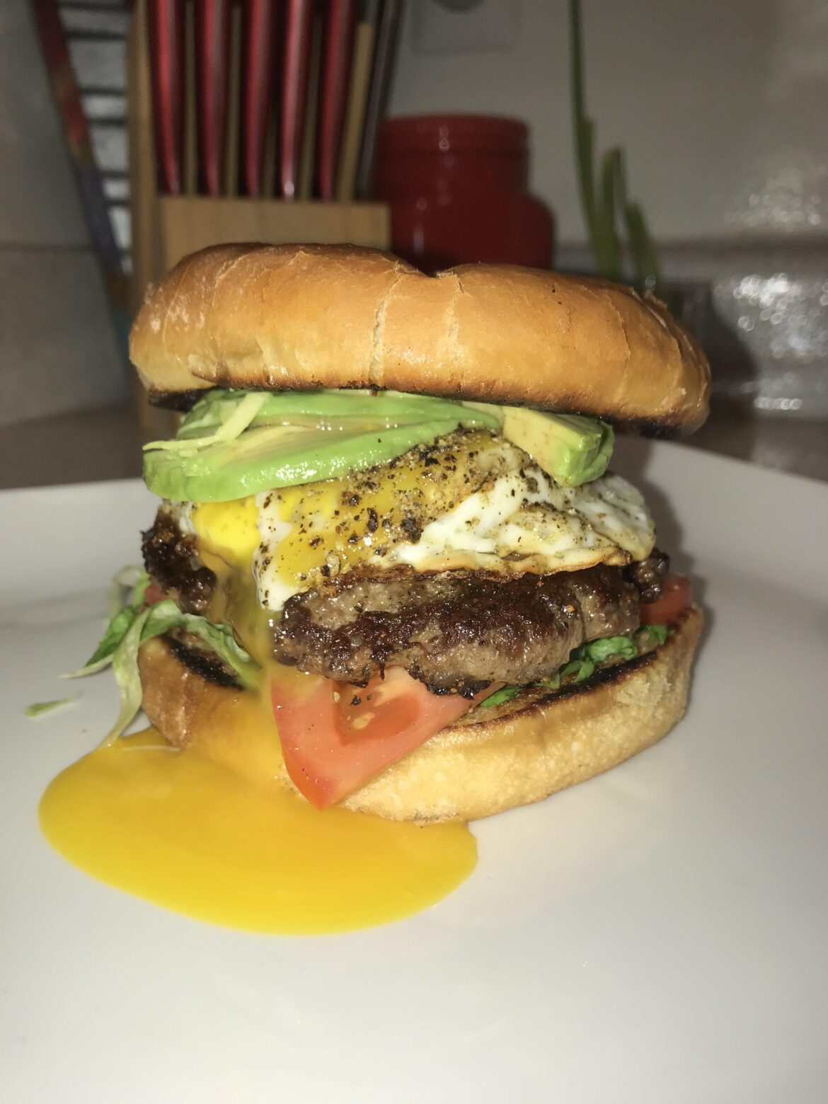 Breakfast Burger! 🍔🍳🥑