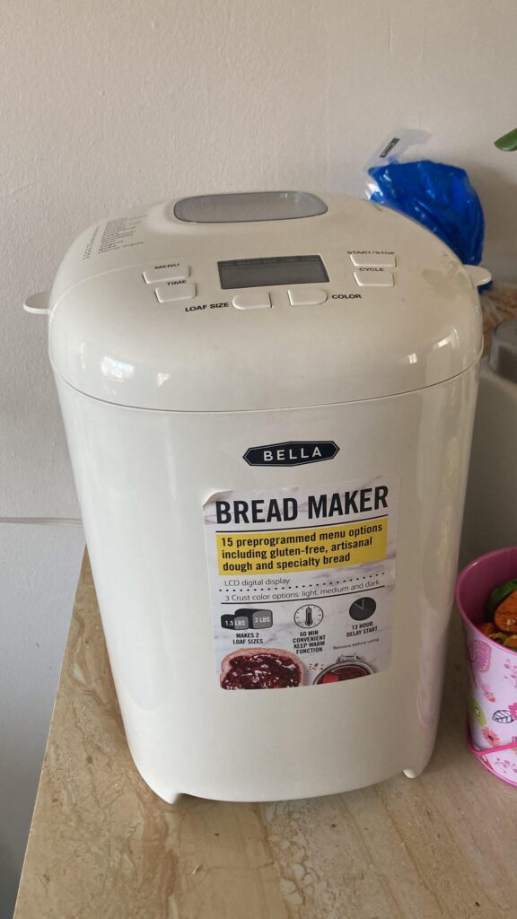 First time succesfully baking bread of any kind!