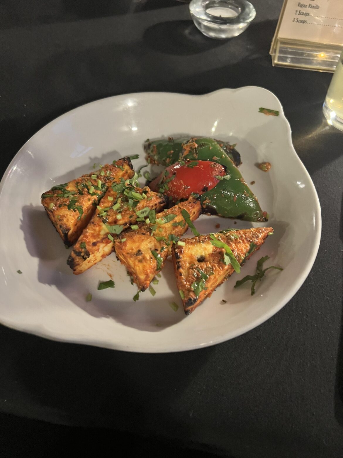 amazing paneer from the Marlbank Inn in Malvern, UK