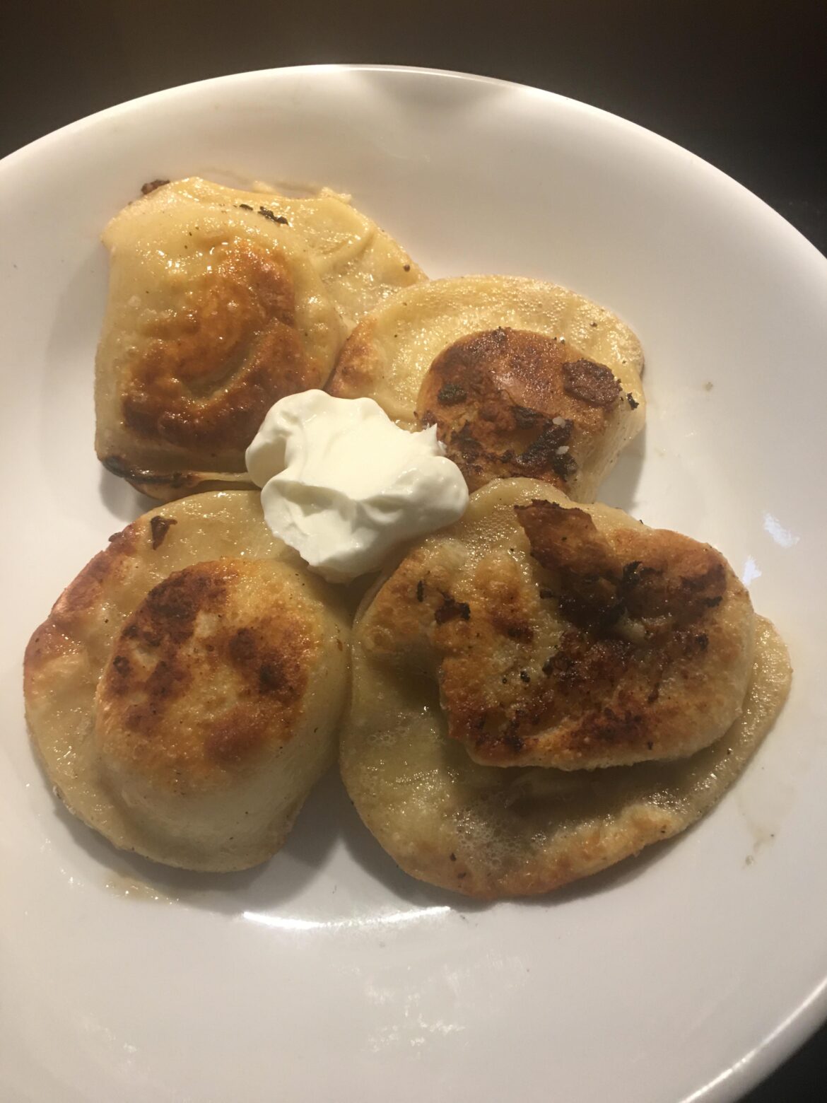 Pierogies from Pietrzyks downtown Detroit