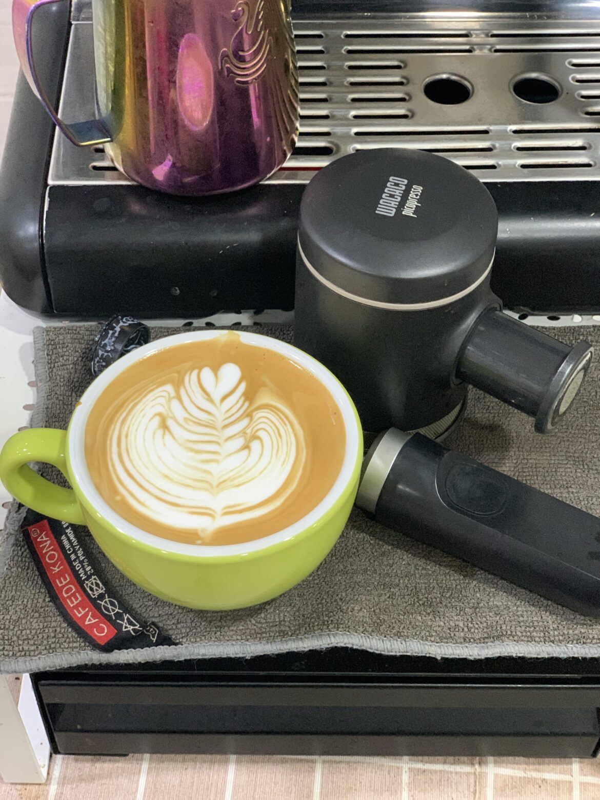 Nanofoamer manual brew without machine