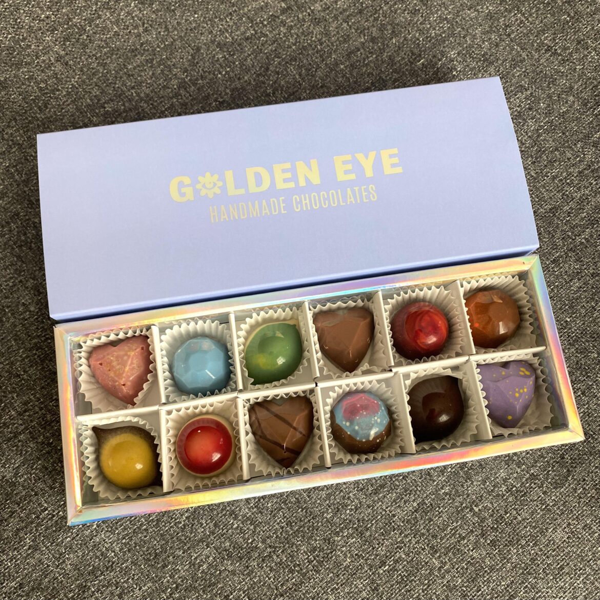 These local handmade chocolates by Golden Eye are so delicious and unique 🥺