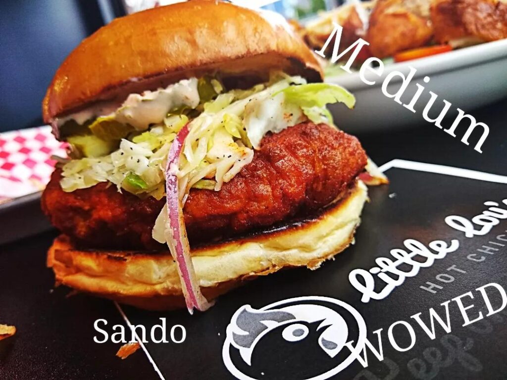 Michigan Style Hot Chicken Sando