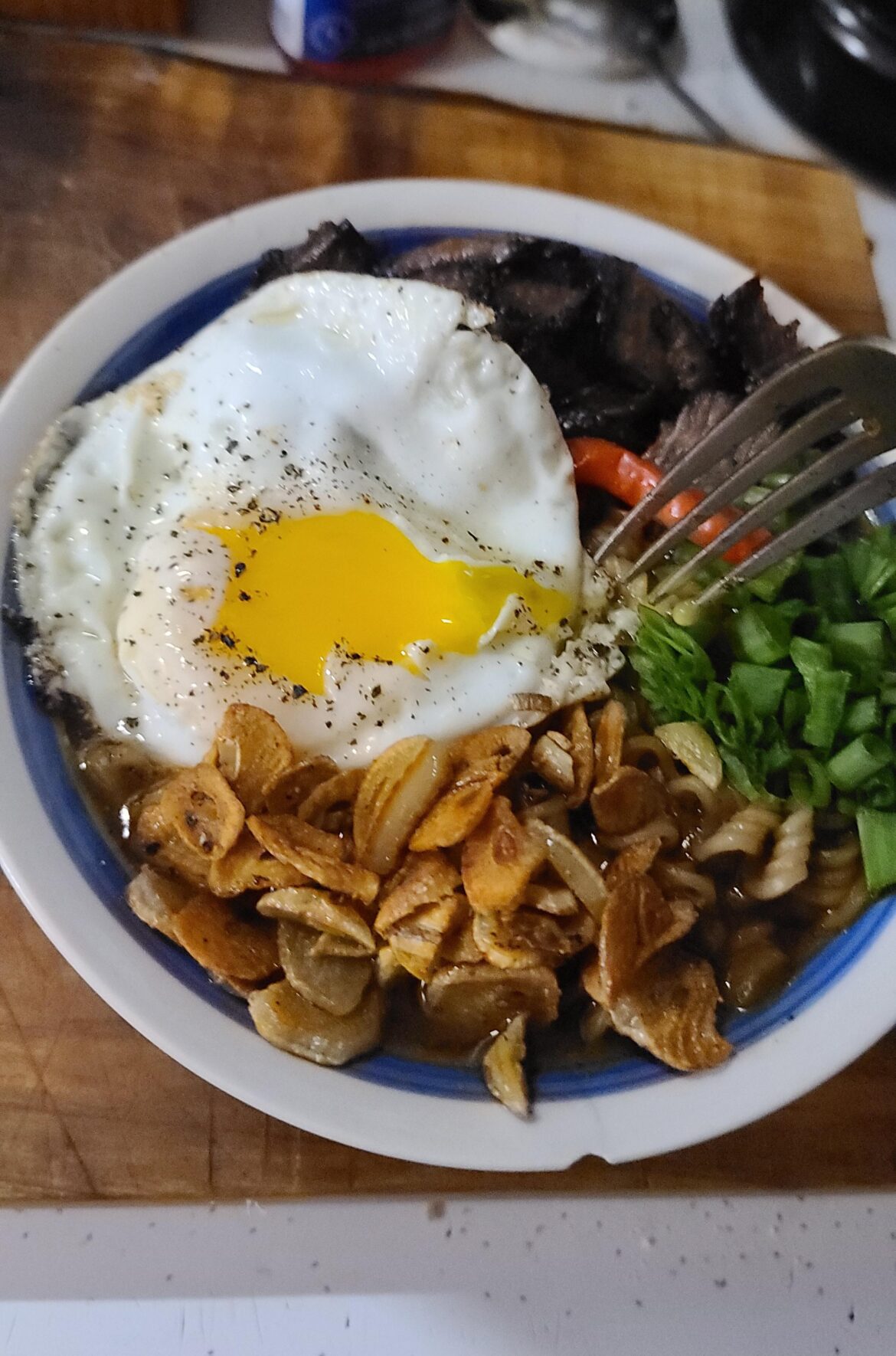 Leftover Sous Vide Beef Ramen
