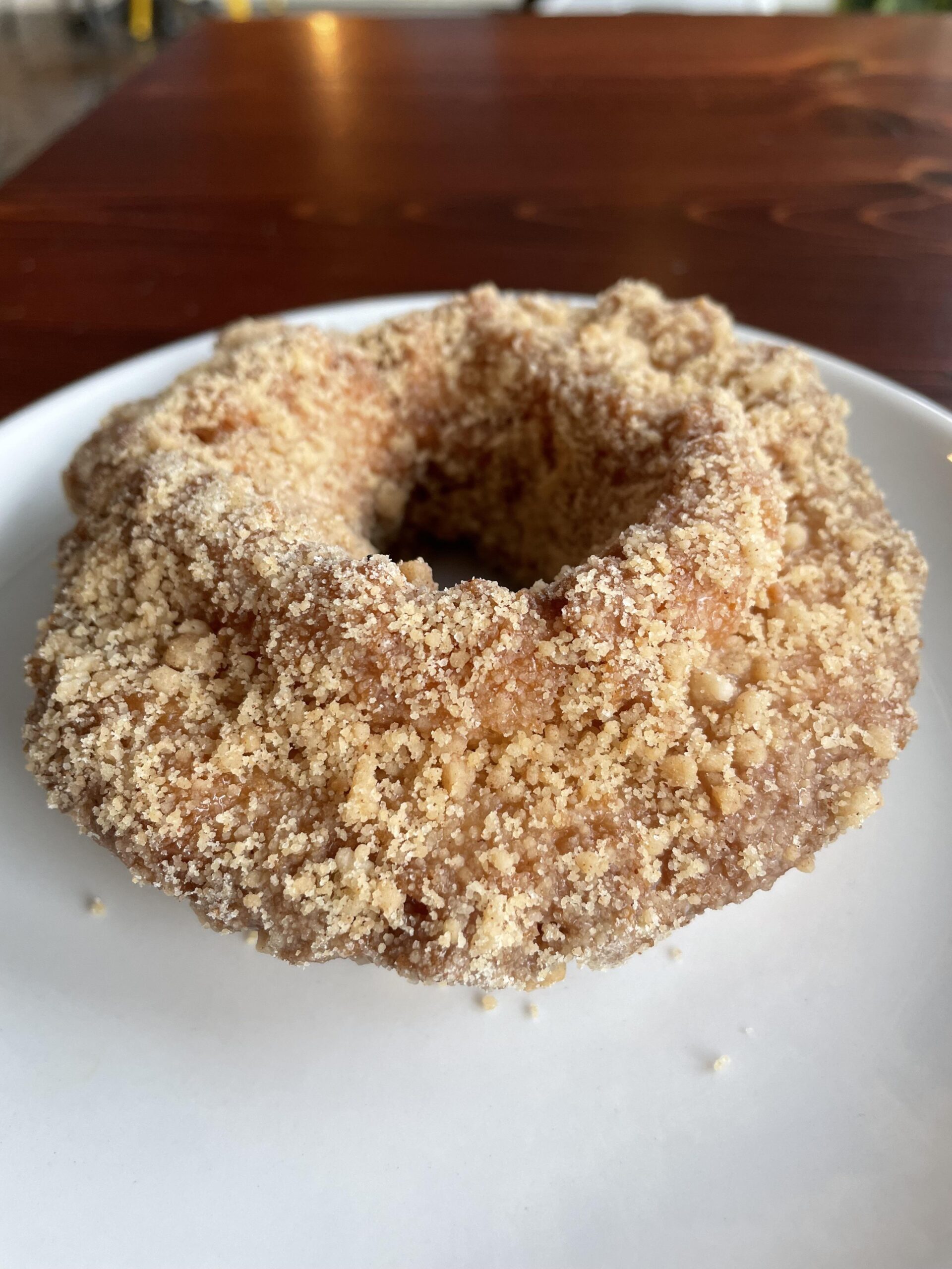 Cinnamon Old Fashioned from DoRite Donuts. Dining and Cooking