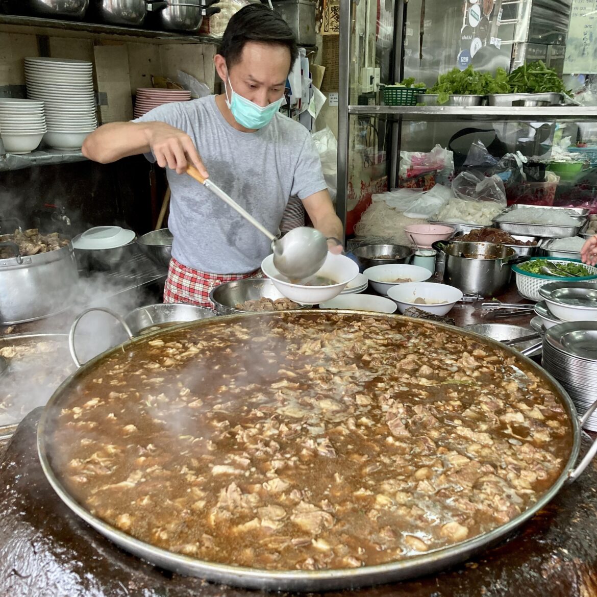 The broth that’s been simmering for decades.