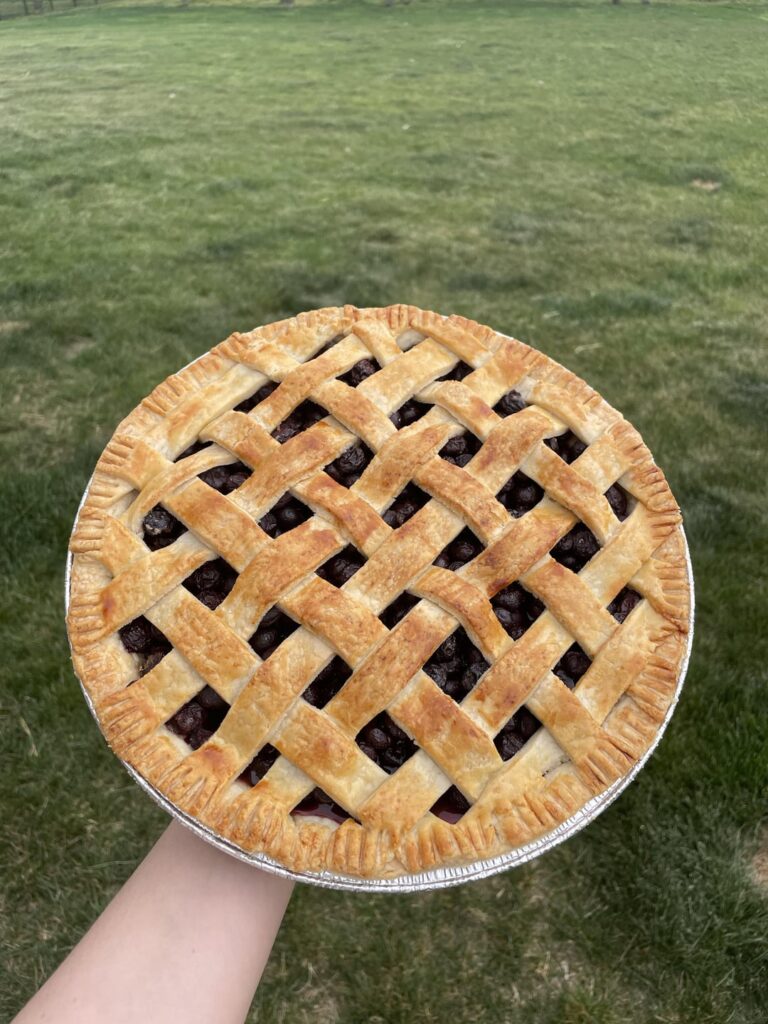 Summer weather = pie