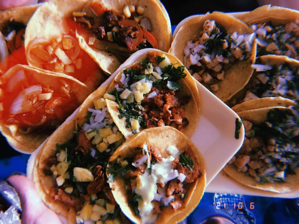 Street tacos in Mexico 🇲🇽