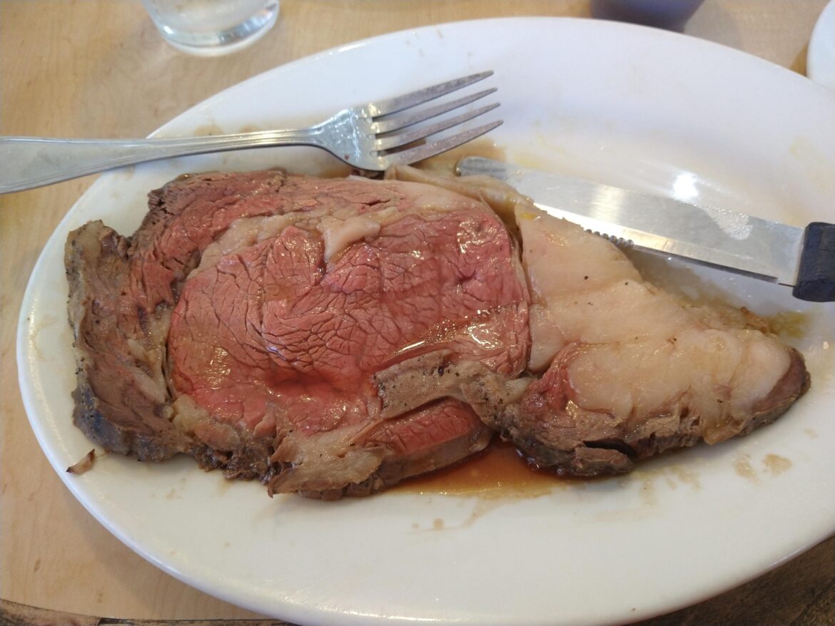 What doneness is this prime rib?