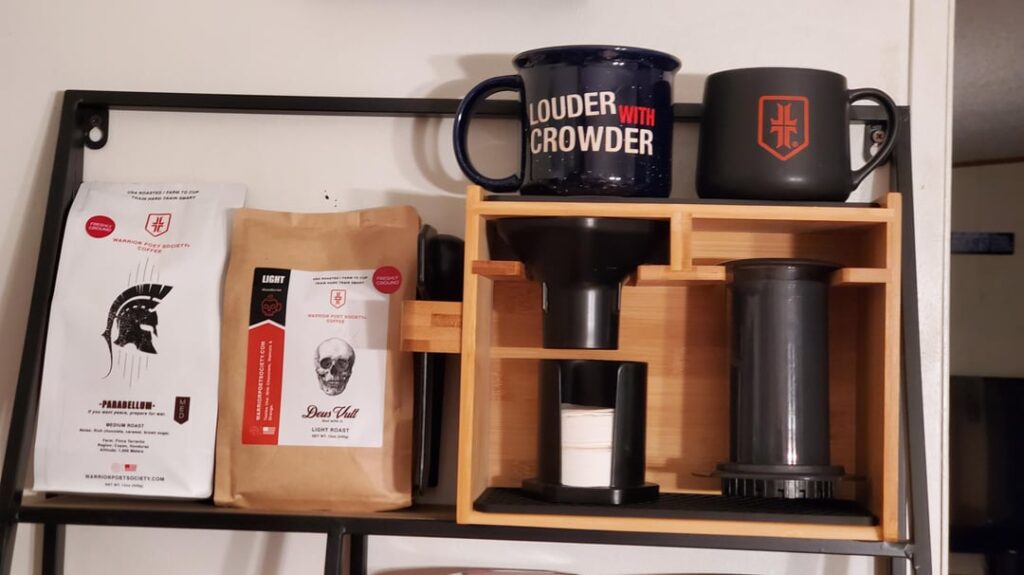 Really love the Aeropress for my coffee corner.