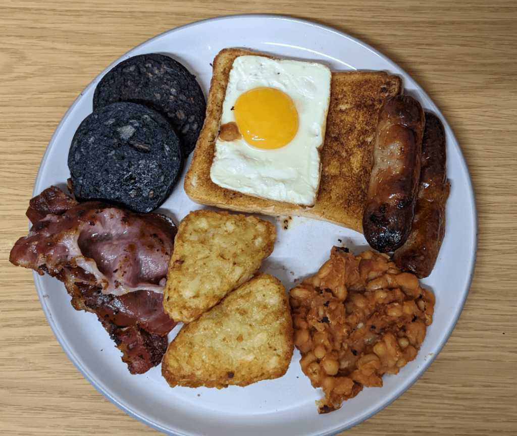 Fry up done in a Ridgemonkey pan