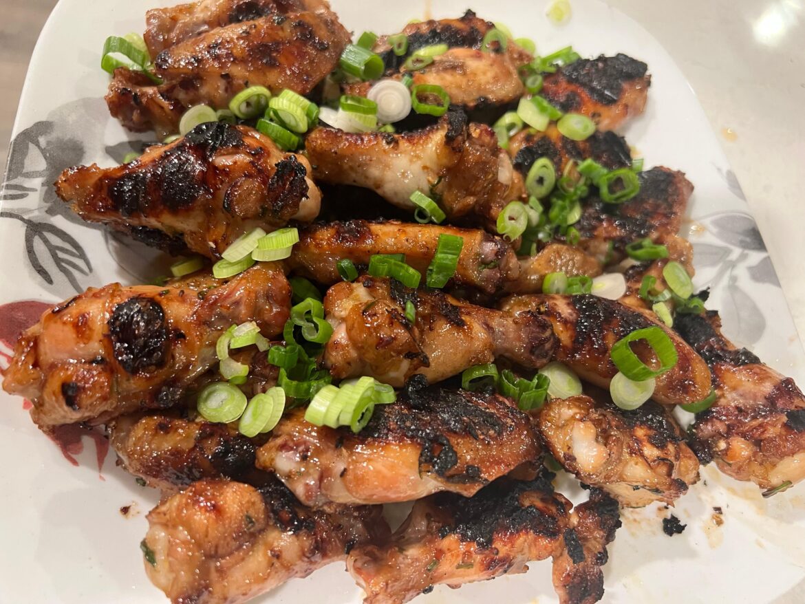 Vietnamese style grilled wings