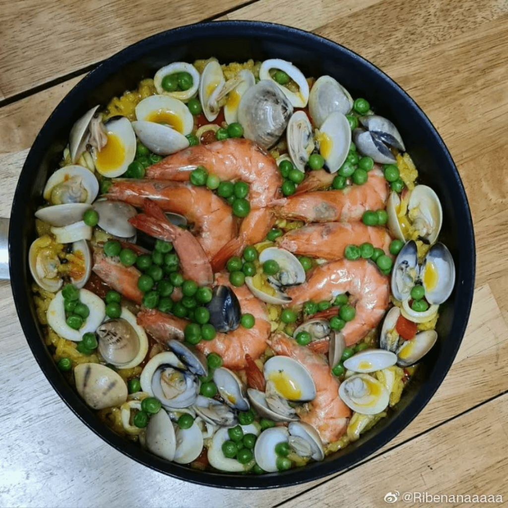Spanish Seafood Paella