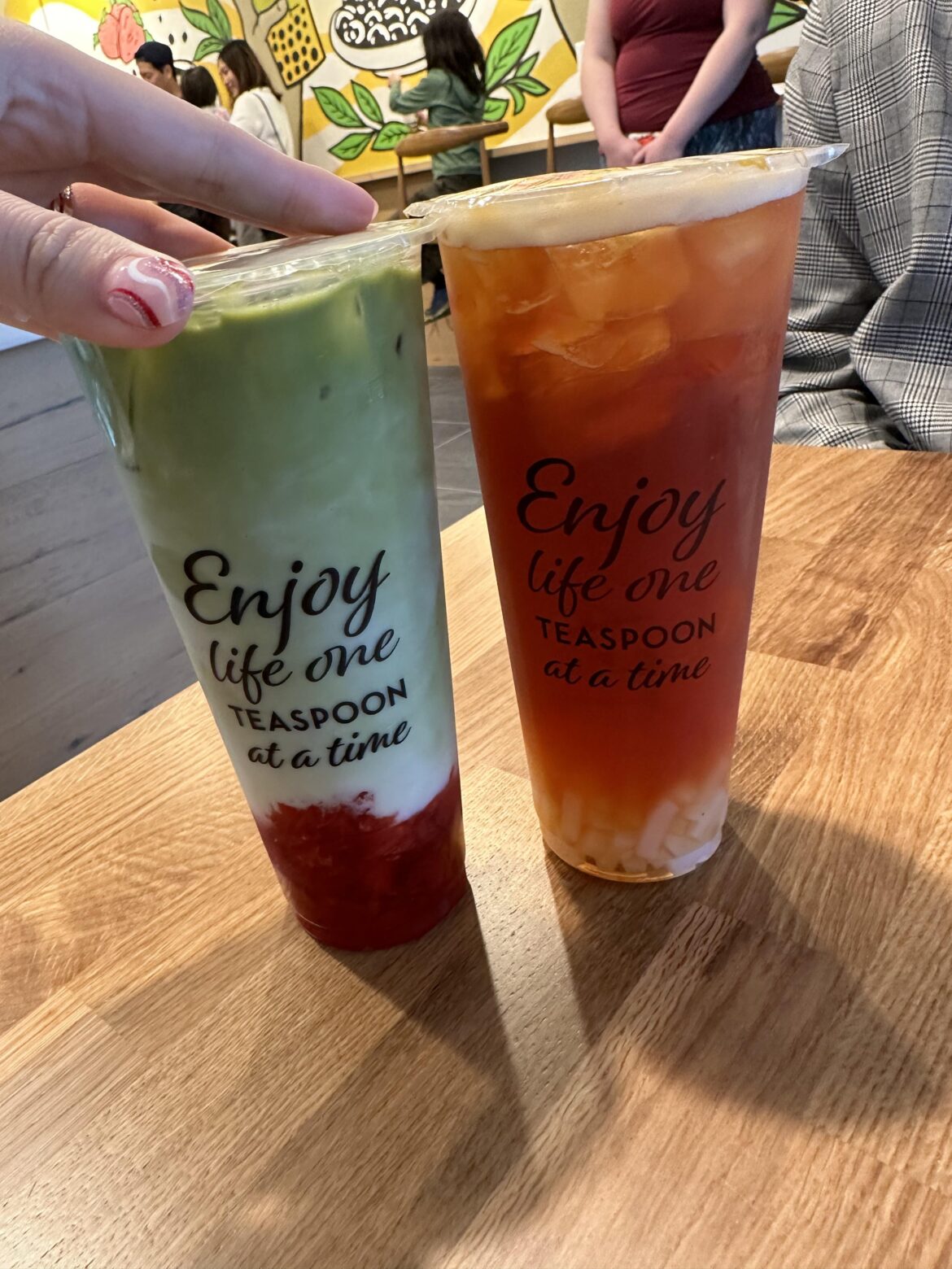 New bubble tea spot Teaspoon is open. More in the comments!