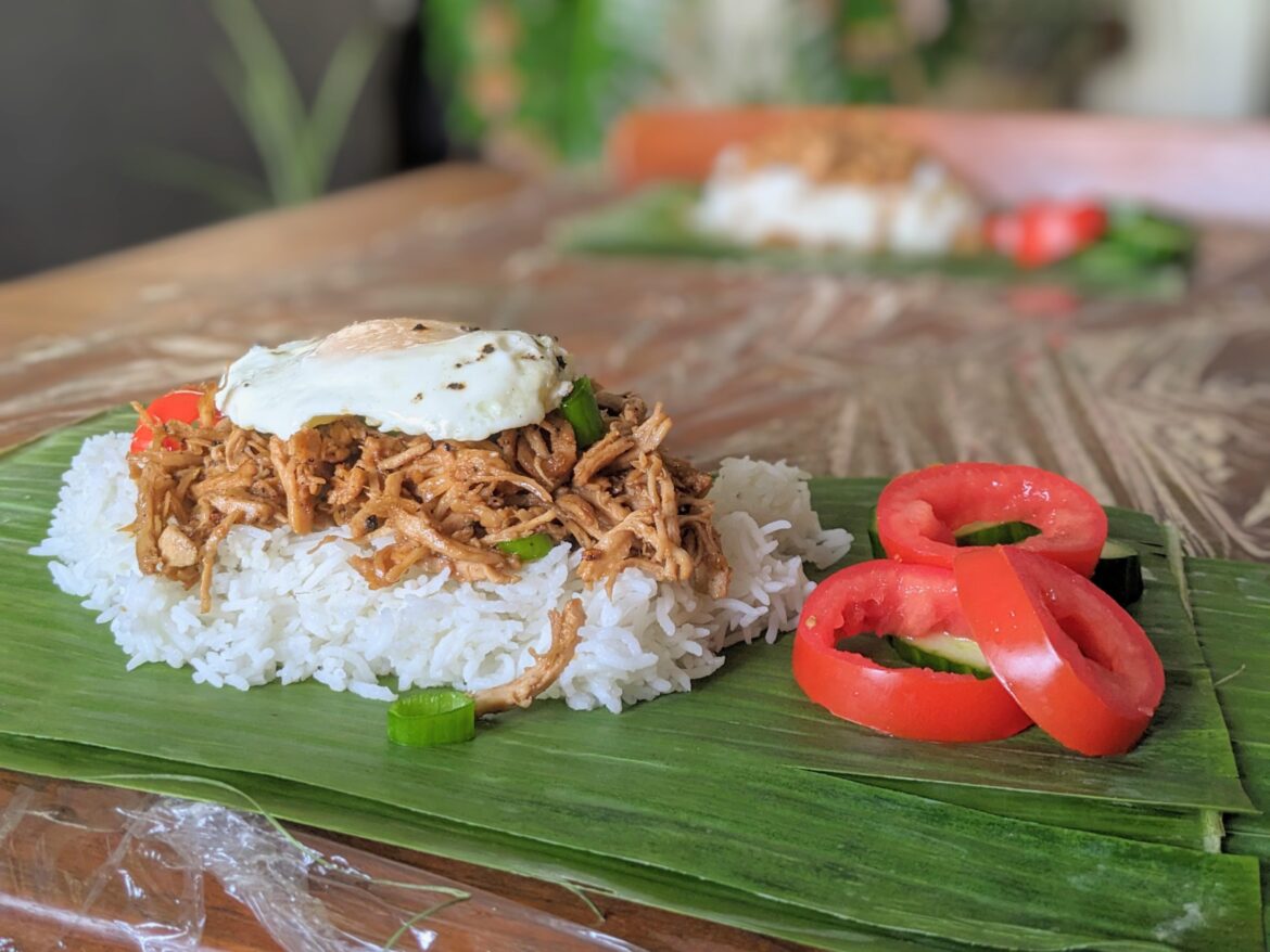 Homemade Chicken Pastil
