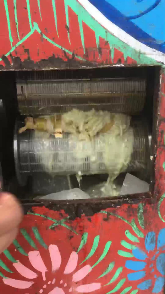 Street Fresh Sugarcane Juice!