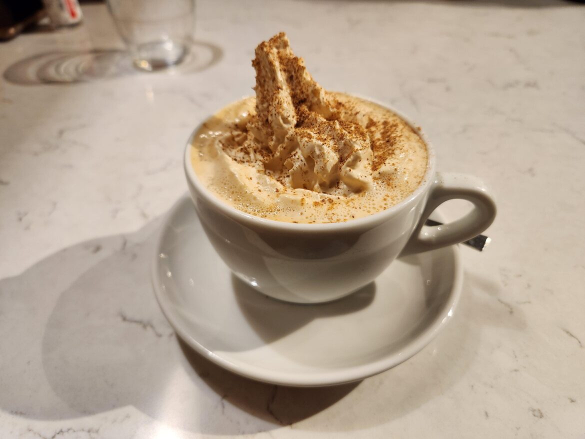 Vacationed in London and went to Prufrock Coffee to try James Hoffman's PSL. It was exceptional!