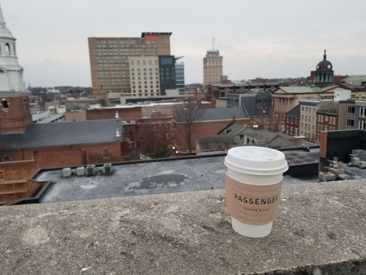 Coffee with a view in Lancaster, PA