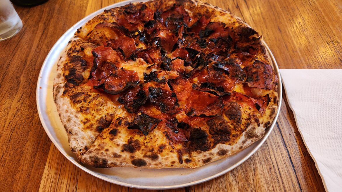 Spicy Salami, 'Nduja and Hot Honey from Lou's Geelong