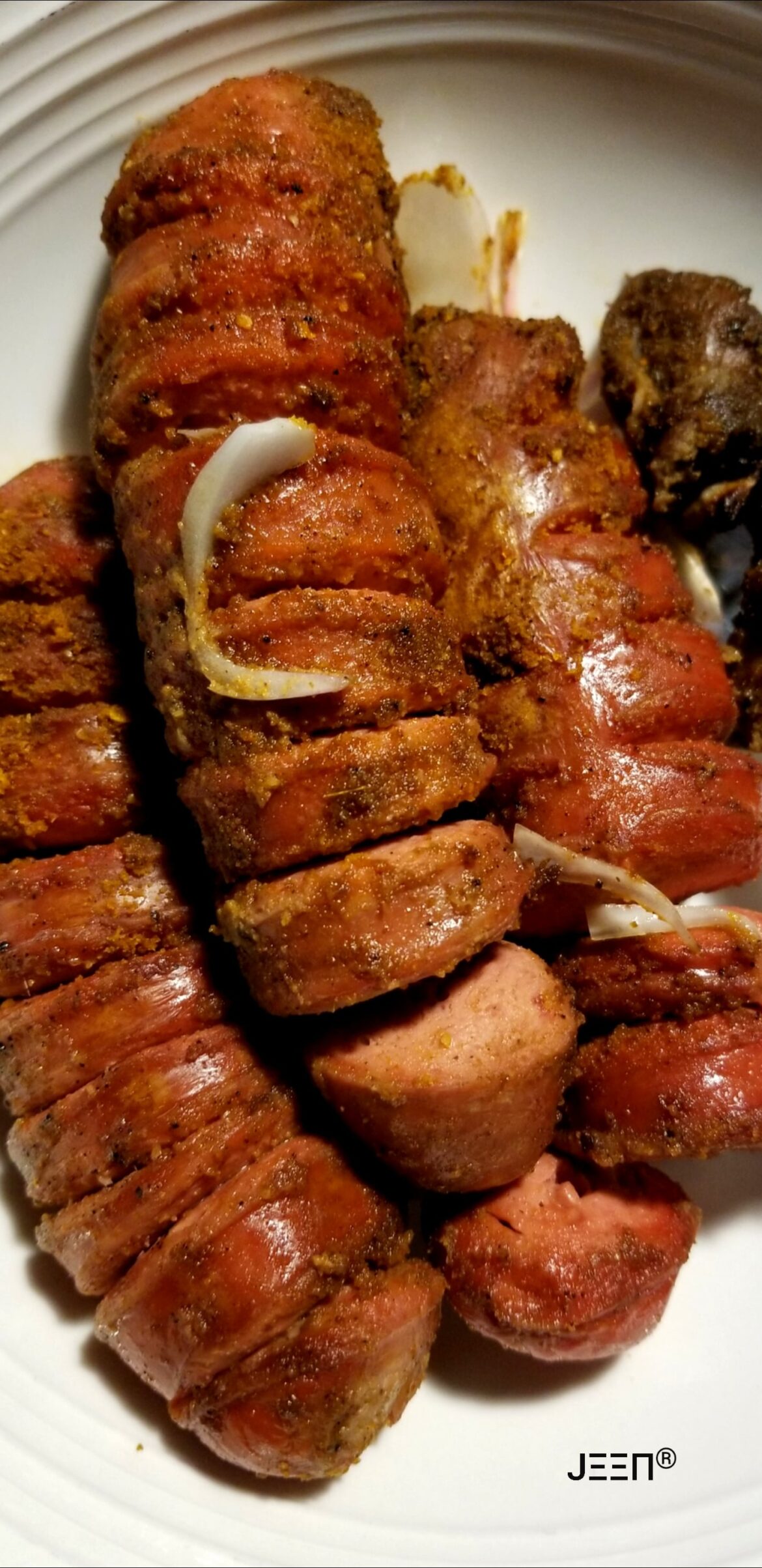 Chicken Sausage Khebab ~ Kumasi, Ghana
