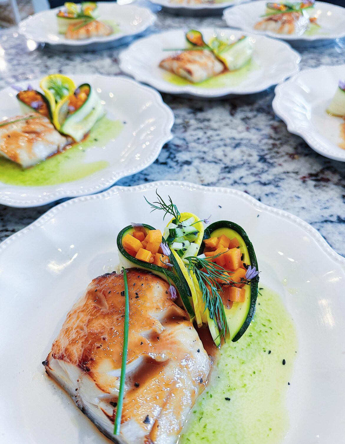 Miso Marinated Black Cod I made for Easter Dinner