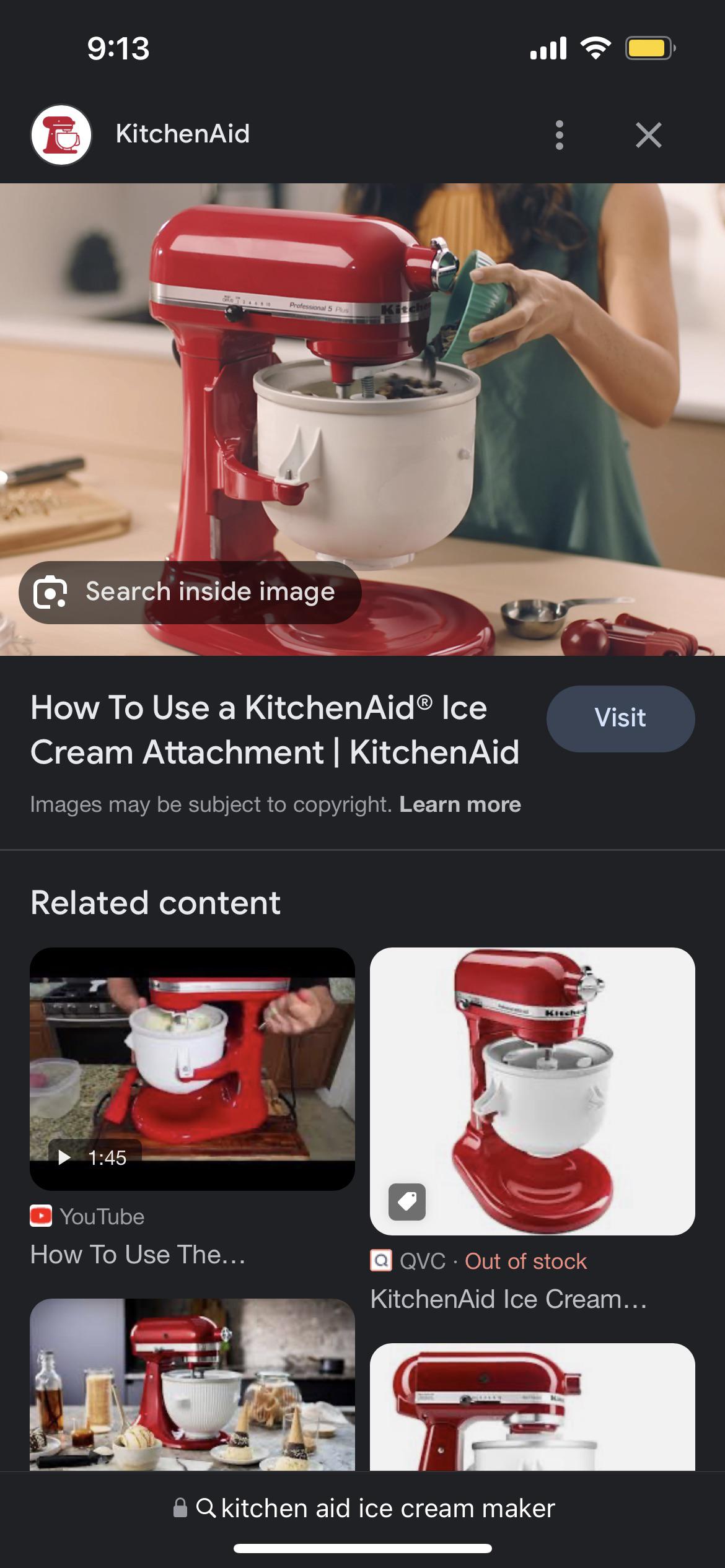 Kitchenaid instead of ninja creami? What do y’all think, can this work