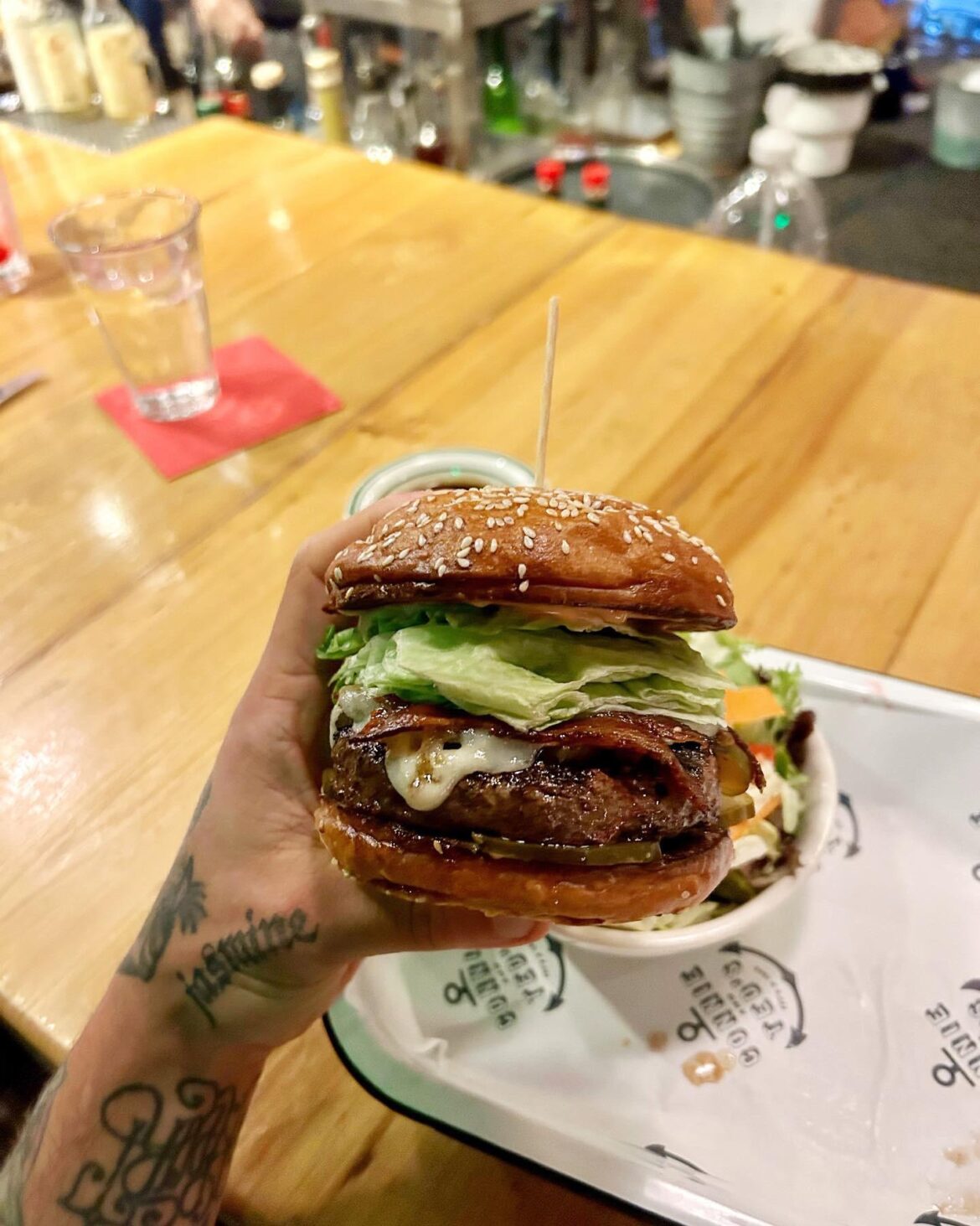 The hook burger at Connie and Teds might be my new favorite…$19 with bacon and a side.