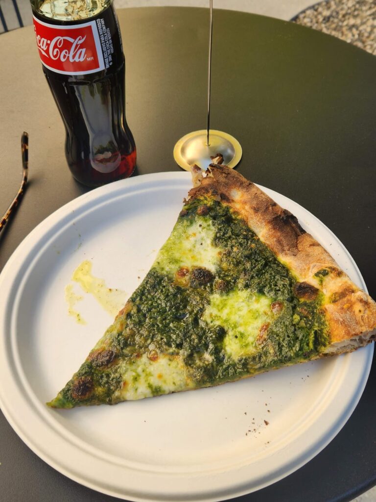 New York-Neapolitan slices from Pizzeria Bianco