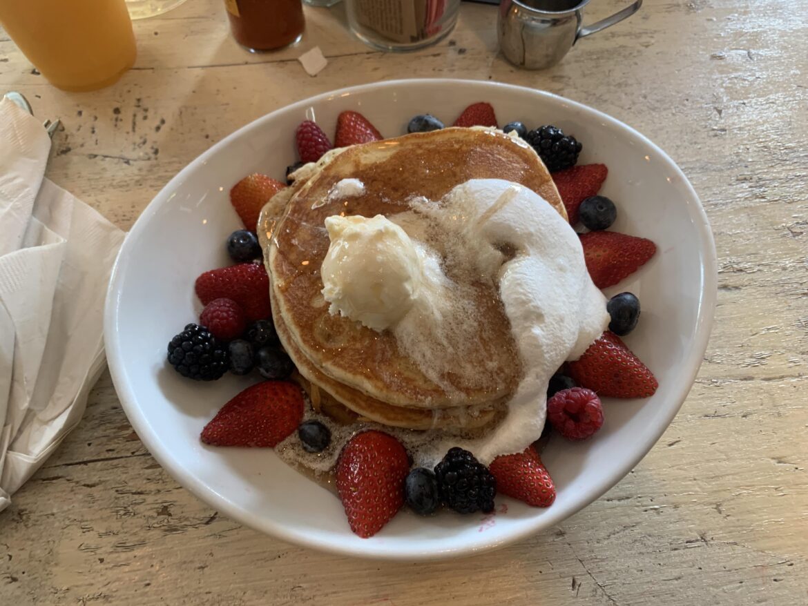 Lemon Tree Pasadena on Holly, Very Berry Pancakes