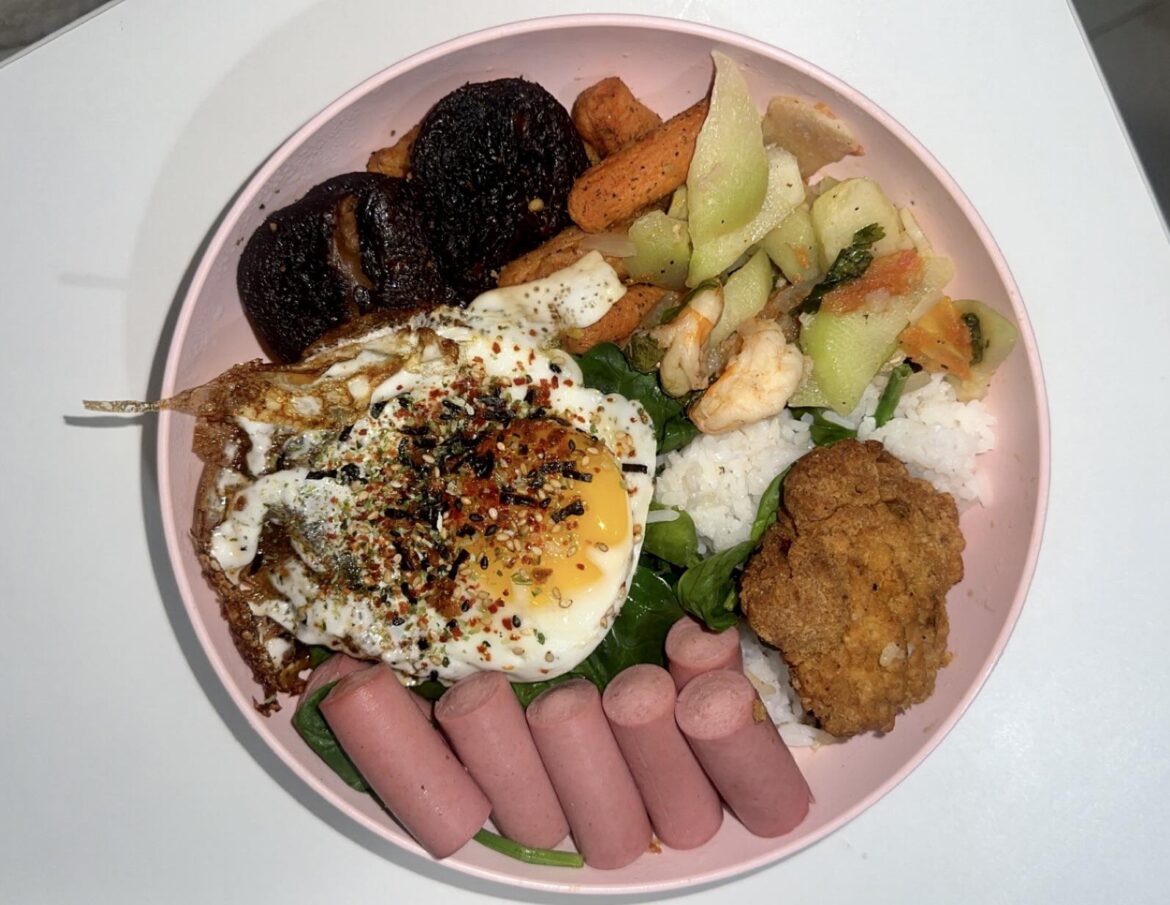 My leftover especial 🤌🏼🥗