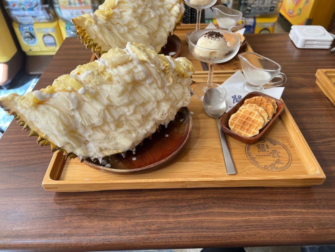 Durian Snow Ice In Taichung, Taiwan