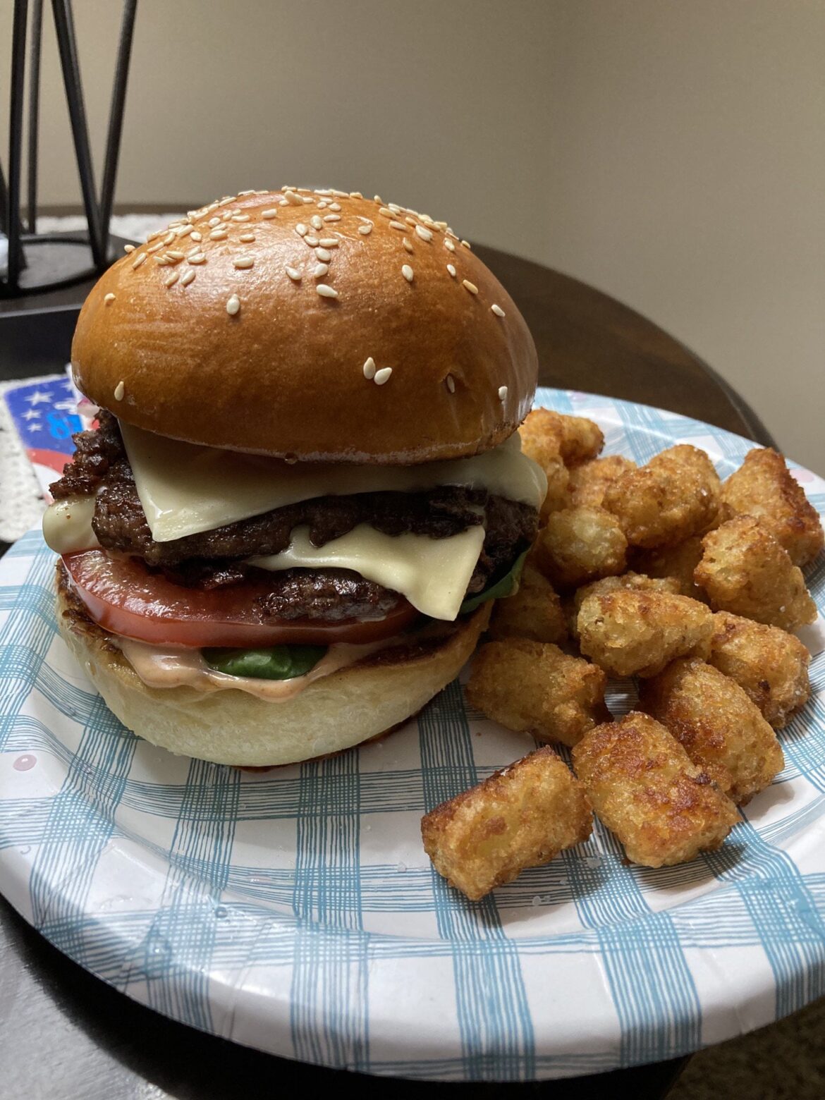 Double smash, home made buns!