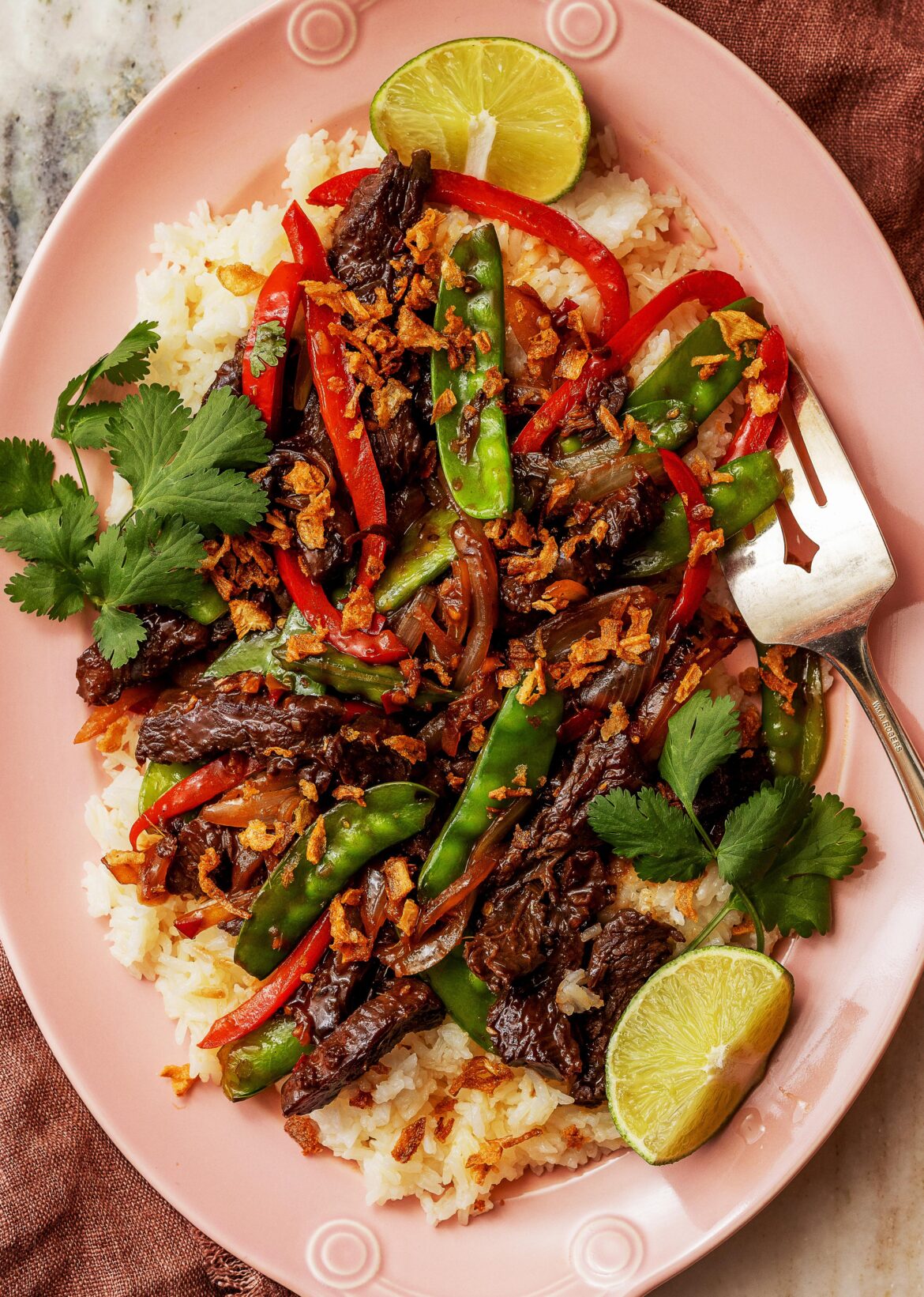 Sweet and Spicy Lemongrass Beef Stir-Fry