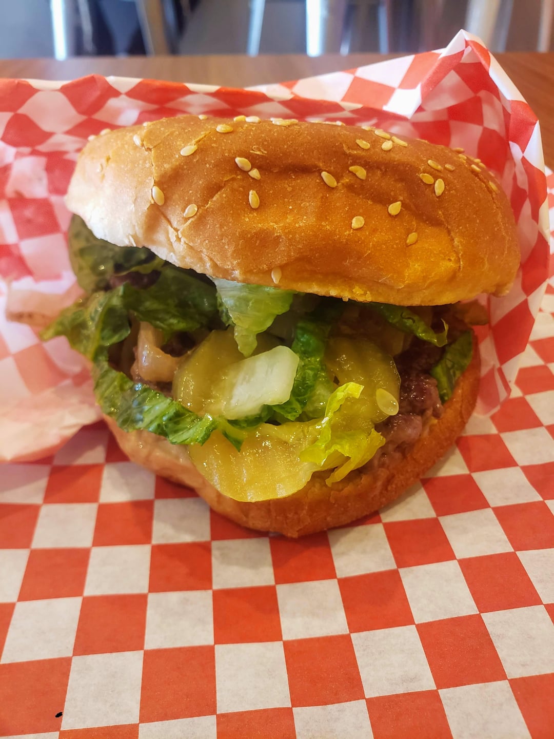 Melrose Burgers & Fries (Ventura Blvd) they even have a Kosher bacon