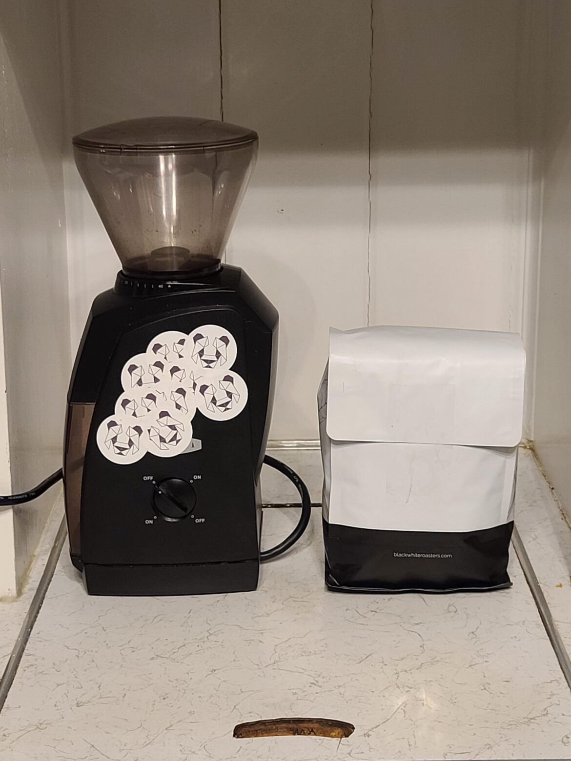 First 2lbs bag from B&W Roasters. My disappointment is immeasurable...