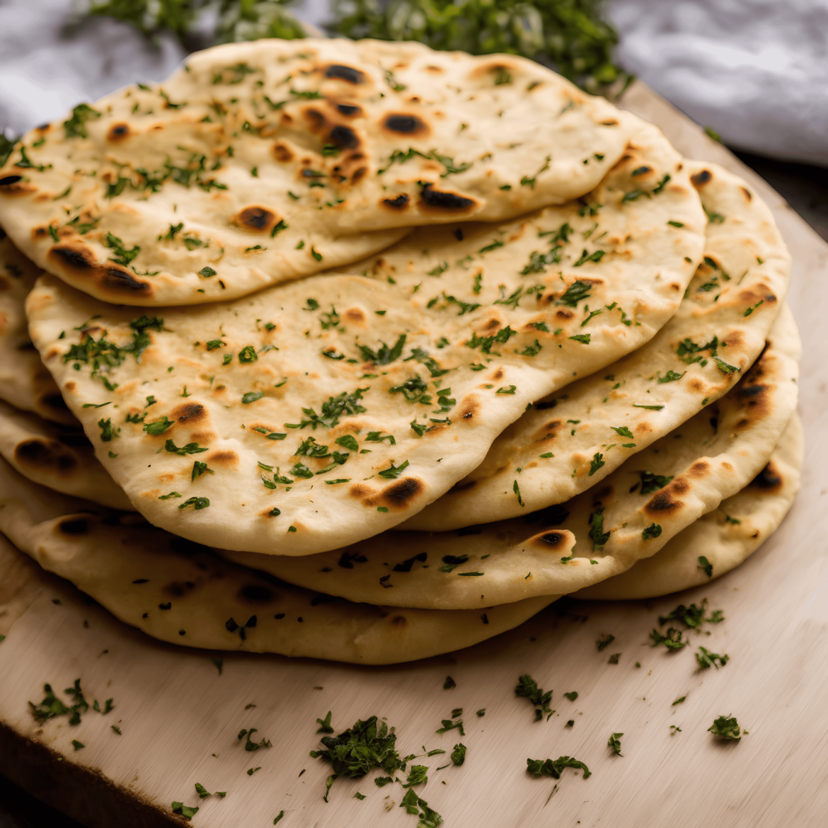 Garlic Naan Bread